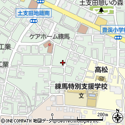 東京都練馬区土支田2丁目2-11周辺の地図