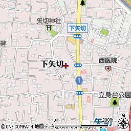 千葉県松戸市下矢切63周辺の地図