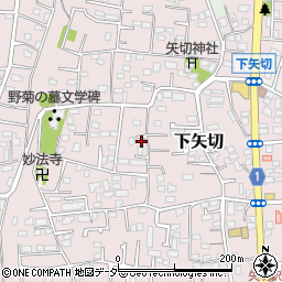 千葉県松戸市下矢切269周辺の地図