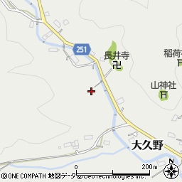 東京都西多摩郡日の出町大久野5579周辺の地図