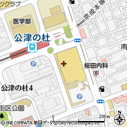 カーブスユアエルム成田周辺の地図