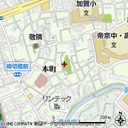 東京都板橋区本町7周辺の地図