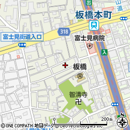 東京都板橋区大和町31周辺の地図