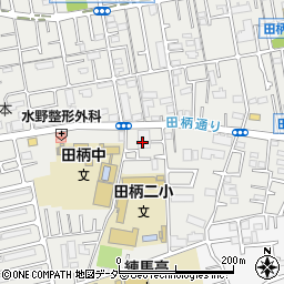 どらっぐぱぱす練馬田柄店周辺の地図