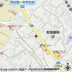 タイムズ羽村羽東駐車場周辺の地図