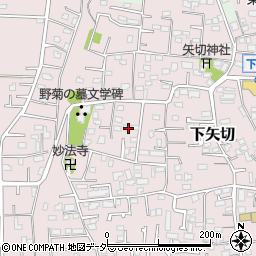 千葉県松戸市下矢切272周辺の地図