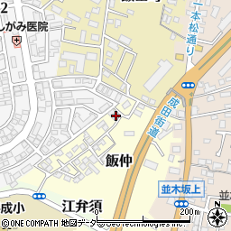 千葉県成田市飯仲1-27周辺の地図