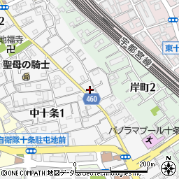佐藤電設工業株式会社　電気工事部周辺の地図