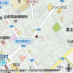 学習空間東京多摩　羽村教室周辺の地図