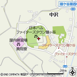鎌ケ谷スタジアム周辺の地図