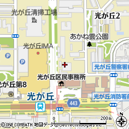 東日本住宅株式会社　光が丘営業所周辺の地図