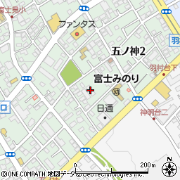 羽村第１コーポ周辺の地図