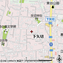 千葉県松戸市下矢切295周辺の地図