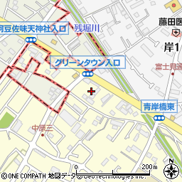 東京都武蔵村山市中原2丁目3周辺の地図