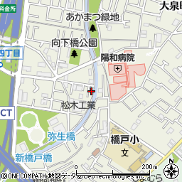 安藤工務店作業場周辺の地図