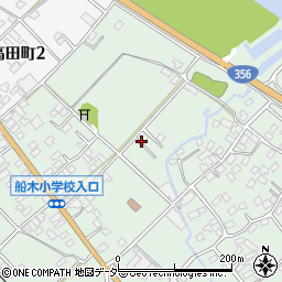 千葉県銚子市芦崎町周辺の地図