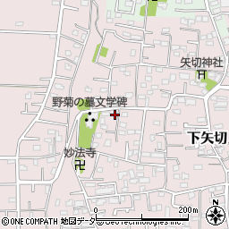 千葉県松戸市下矢切263周辺の地図