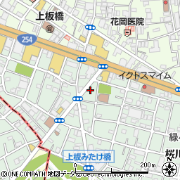 朝日新聞サービスアンカー　板橋区ＡＳＡ常盤台周辺の地図