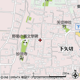 千葉県松戸市下矢切265周辺の地図