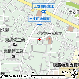 東京都練馬区土支田2丁目13-12周辺の地図