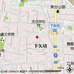 千葉県松戸市下矢切294周辺の地図