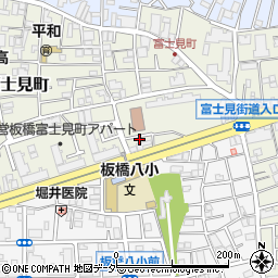 東京都板橋区富士見町2周辺の地図