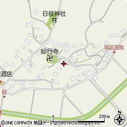 〒289-2322 千葉県香取郡多古町坂の地図