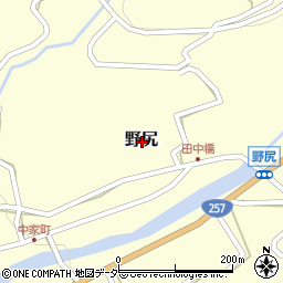 〒509-2313 岐阜県下呂市野尻の地図