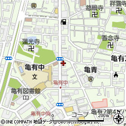 セコム株式会社　東京本部亀有営業所周辺の地図
