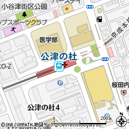 京成電鉄株式会社　公津の杜駅周辺の地図