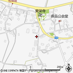 千葉県八千代市保品周辺の地図