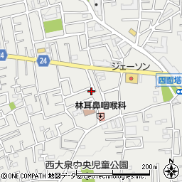 東京都練馬区西大泉5丁目3-17周辺の地図
