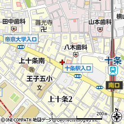 花の店アンフィニ周辺の地図