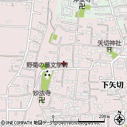 千葉県松戸市下矢切356周辺の地図