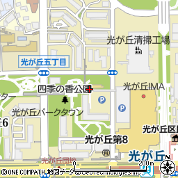 東京都練馬区光が丘5丁目周辺の地図