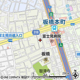 東京都板橋区大和町30周辺の地図