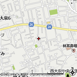 東京都練馬区西大泉5丁目9-26周辺の地図