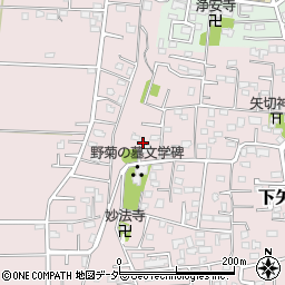 千葉県松戸市下矢切374周辺の地図