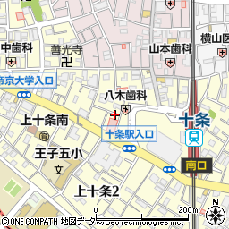 高木米店周辺の地図