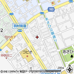 日野トレーディング羽村商品センター周辺の地図