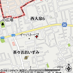 加藤荘周辺の地図