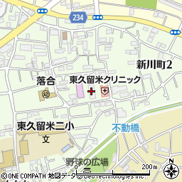 三共薬局新川町店周辺の地図