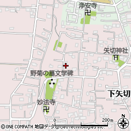 千葉県松戸市下矢切359周辺の地図
