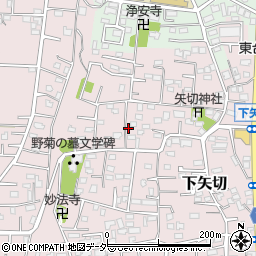 千葉県松戸市下矢切354周辺の地図