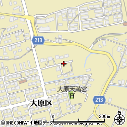 長野県宮田村（上伊那郡）大原区周辺の地図