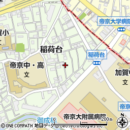 東京都板橋区稲荷台9周辺の地図