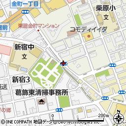 新宿交通公園前周辺の地図