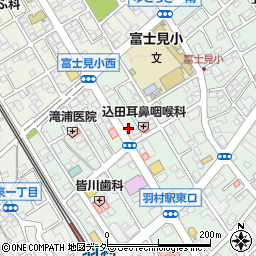 進学教室興学院羽村校周辺の地図