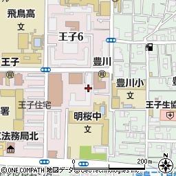 東京都北区王子6丁目2-33周辺の地図