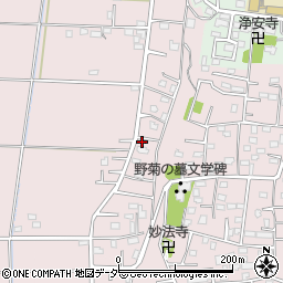 千葉県松戸市下矢切656周辺の地図